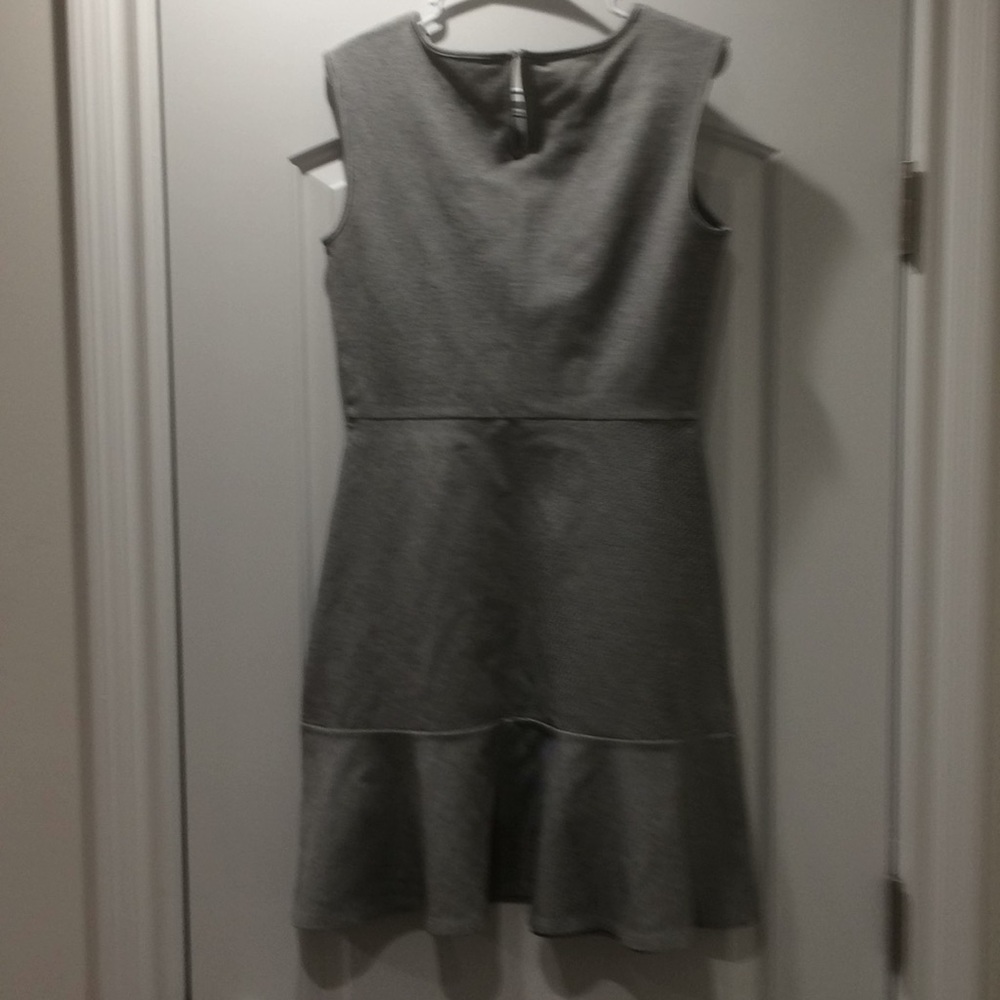 Stretch Flared Stripped Dress - Picture 3 of 3